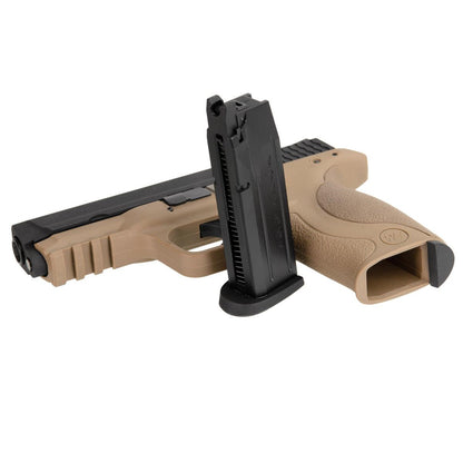 We-Tech M&P9 XW40モデル ガスブローバック (ブラック, ダークアース色)-AIRSOFT GOGO エアガン・サバゲー用品通販