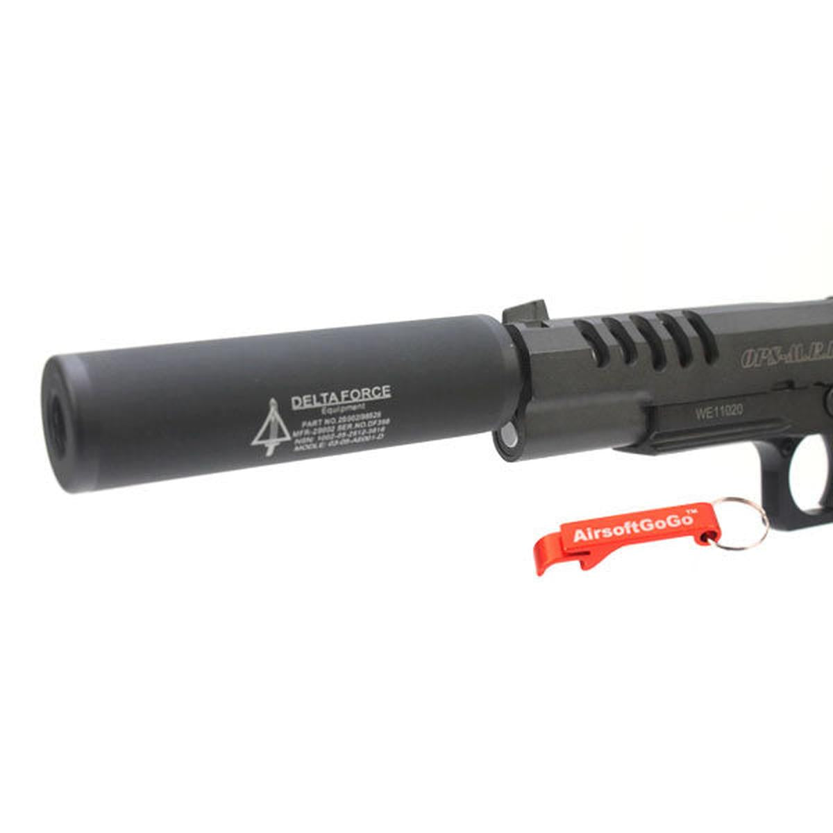 WE社製ガスブローバック用 スチール バレルアダプター (11mm正ネジ→14mm逆ネジ)-AIRSOFT GOGO エアガン・サバゲー用品通販