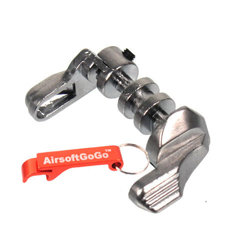 M9/M9A1/M92/M92F / Samurai Edge WE Metal Safety Lever for Gas Blowback Pistol (Silver)