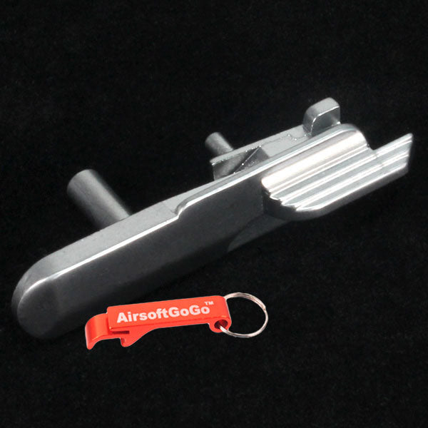 WE、Socom Gear M9 M9A1 M92 M92F ガスブローバックガン用WE メタル M9スライドストッパー(銀)