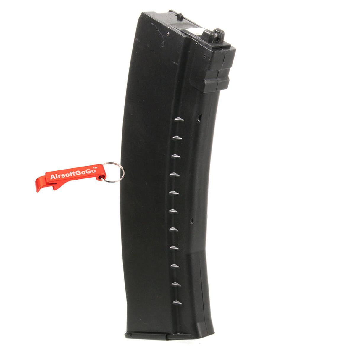 WELL AK74 GBBR対応 45連CO2 ガスマガジン (ブラック)-AIRSOFT GOGO エアガン・サバゲー用品通販