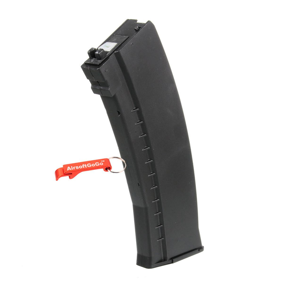 WELL AK74 GBBR対応 45連CO2 ガスマガジン (ブラック)AGG - サバゲー