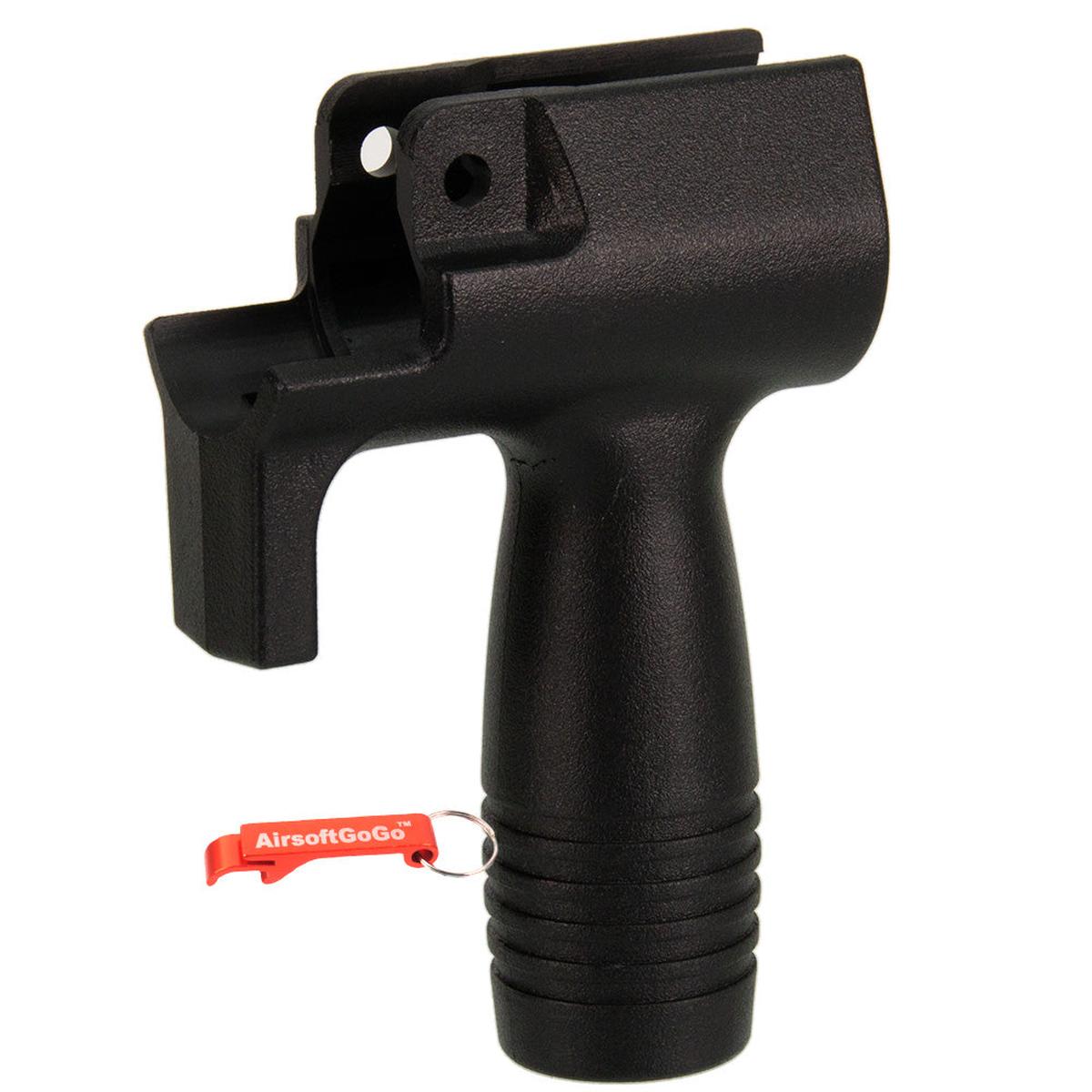 WELL ガスブローバック MP5K用 フォアグリップ ブラック - サバゲー